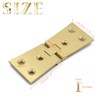 2Pcs Brass Butler Tray Hinge 180 Degree for Butler Folding