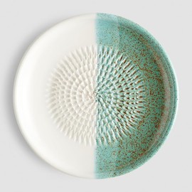 evergrate Ceramic Grater Set of 3 Gift Set - 3 Plate Graters Ice with Kitchen Brushes and Recipe Booklets