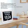 8in Digital Alarm Clock Photo Frame 800x600 Large Font Adjustable
