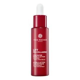 Yves Rocher Srum Ultra Concentrado Menos Arrugas  Piel Restaurada con Bakuchiol, cido Hialurnico y Colgeno Vegetal Lift Pro-Collagne 30ml             