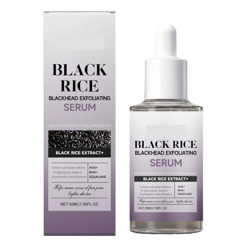 Esencia Exfoliante De Arroz Negro 1 Unidad