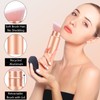 Falliny Retractable Foundation Makeup Brush, Travel Angled Kabuki Powder Brush