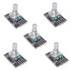 HiLetgo 5pcs 360 Degrees Rotary Encoder Module for Arduino Brick