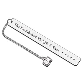 Stocking Stuffers for Book Lovers - BRR Basket Stuffers Novelty Funny Bookmarks, Bookish Gifts for Reading Women Men, Book Lovers Gifts, Reading Accessories for Readers Best Friend Coworkers Dad Son