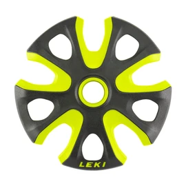 LEKI Big Mountain Basket Tour Plate, Neon Yellow/Black Talerzyk Big Mountain Yellow 95 mm