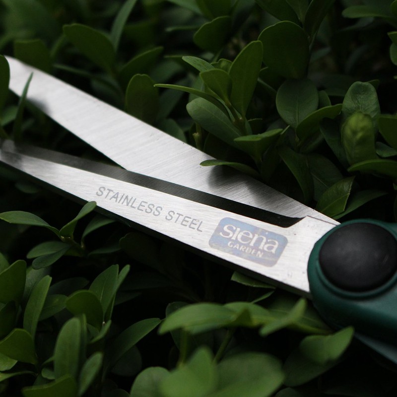 Siena Garden 358346 Einhand Boxwood Shears with Soft Grip