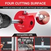 sliyxtwio 6 Pcs PVC Pipe Reamer Kit - Plastic Pipe