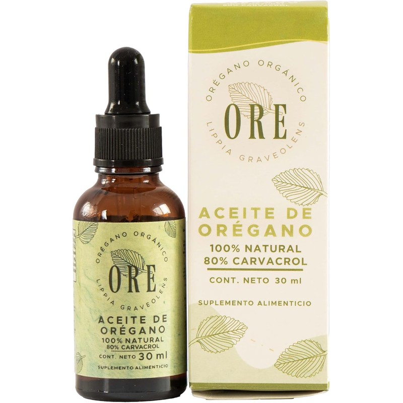ORE Aceites Orgánicos, Set de 2 Frascos de 30 ml,