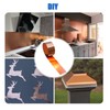 Uxney Copper Sheet Roll-Copper Flashing 99.9% Pure-1000x50x0.5mm(LxWxT)-1Pack-Applicable to Various House