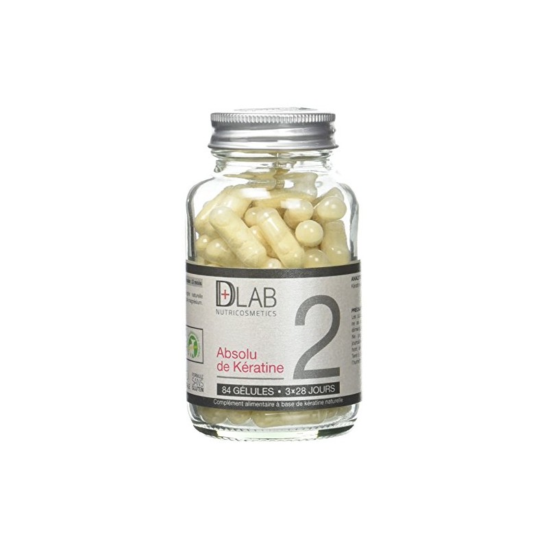 D-LAB NUTRICOSMETICS Absolu Keratin, 84 Count