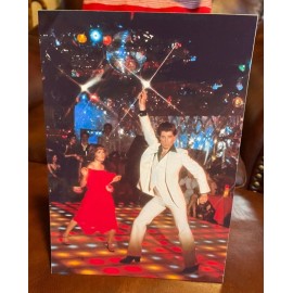 John Travolta in Saturday Night Fever Tabletop Standee 7 1/2" X 10 1/2"