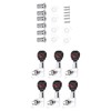 Skull Shape Tuning Peg Zinc Alloy Machine Heads Tuner Set