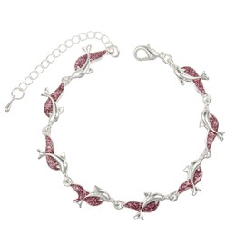 yipima Dolphin Bracelet, Women Fashion Dolphin Charm Chain Bangle Party Ocean Jewelry Gift