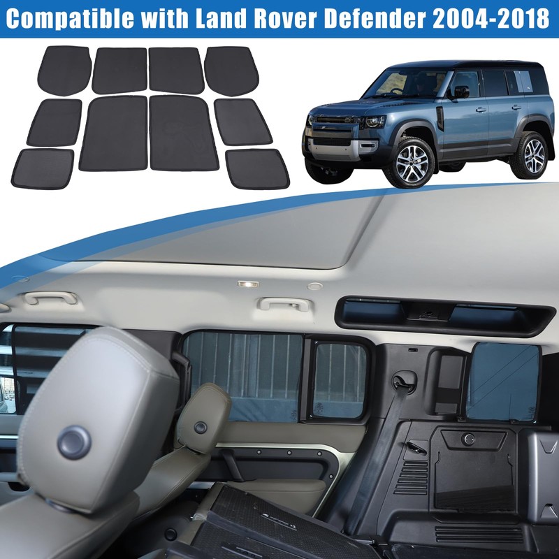 Car Window Shades Compatible with Land Rover Defender 110 2020-2025，Front
