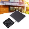 Solar Panel Fan Kit Energy Saving Mini Ventilator Fan Solar