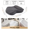 Extra Thick Bath Pillows for Tub-Luxury Bathtub Pillow for Head