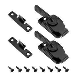 Briny River 2pcs Smoker Door Latch Lock Smoker Machine Door Lock with Screws Compatible with Pit Boss Pro Series II 1077 PBV4PS2 or 10739