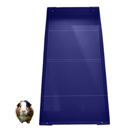Corrugated Plastic Cage Liner Base for Guinea Pig C&C Cage - for use with 13.8" Grids ONLY! NOT Measured by Feet- Used with Grid Cages for Guinea Pigs, Hedgehogs, and Rabbits (2x3, Deep Purple/Blue)