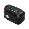 Fingertip Pulse Oximeter Oximetry Blood Oxygen Saturation Monitor with batteries