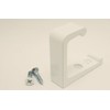 WAKI BK-373 Rose Aluminum L-Shaped Hook, 1.8 inches (45 mm),