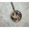 Keepsake Full Moon Locket Antique Brass Necklace photo keepsake Best