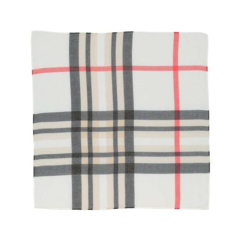 Giorgio Rimaldi Neckerchief with Checked Pattern – 55 x 55