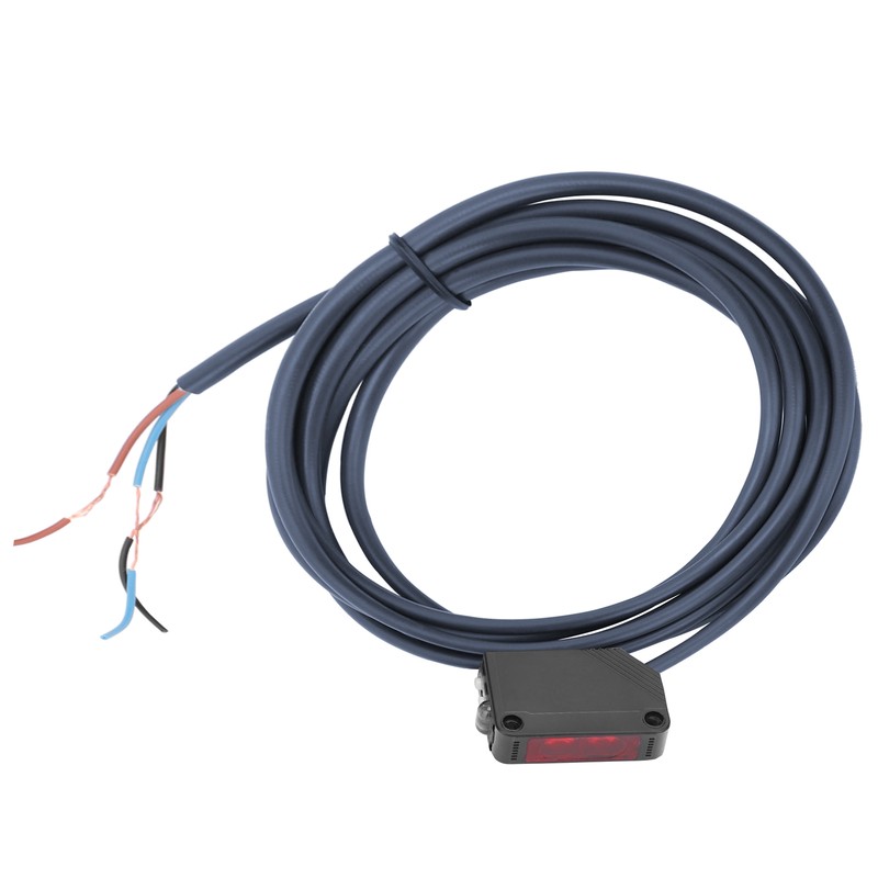 BERM Infrared Photoelectric Switch Square ThroughBeam Sensors with Cable DC