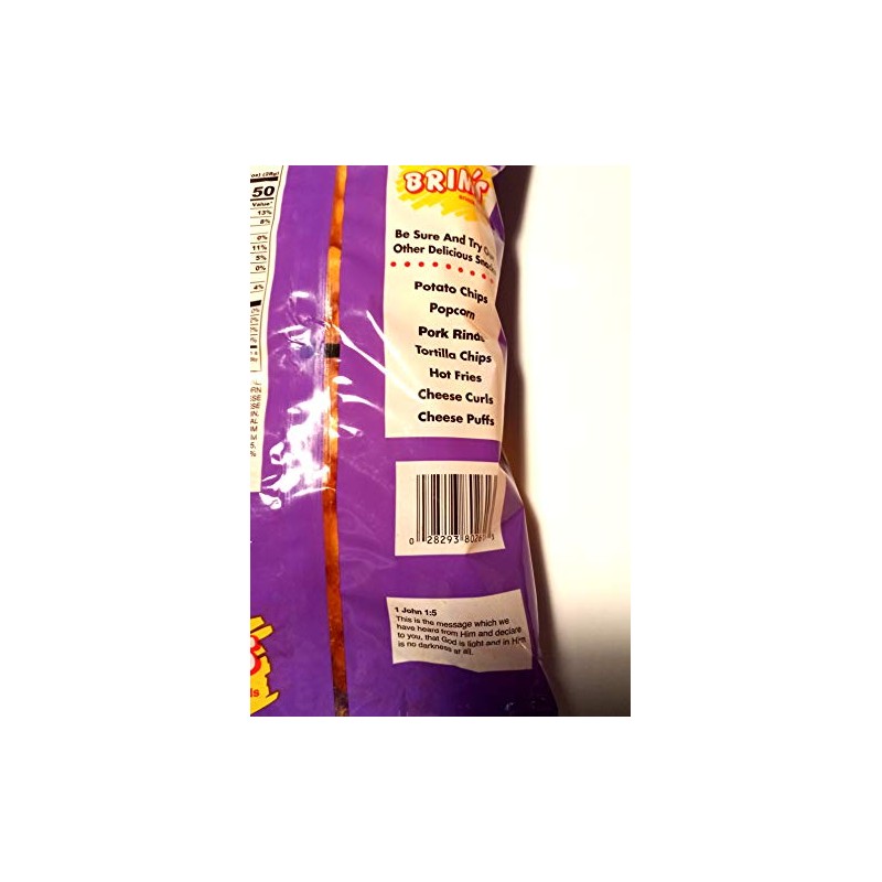 Brim's Cheese Balls 9 oz Bag Made with Real Cheese