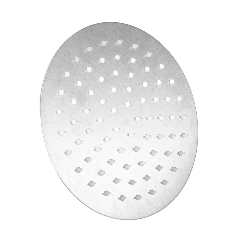 8 Inch Stainless Steel Rain Shower Head Ultrathin 75 Nozzles