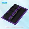 PATIKIL Camera Battery Pouch Cases, 4 Pocket Nylon DSLR Battery