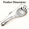 Stainless Steel Ginger Garlic Grater Multi-functional Grinding Spoon Egg, Soup