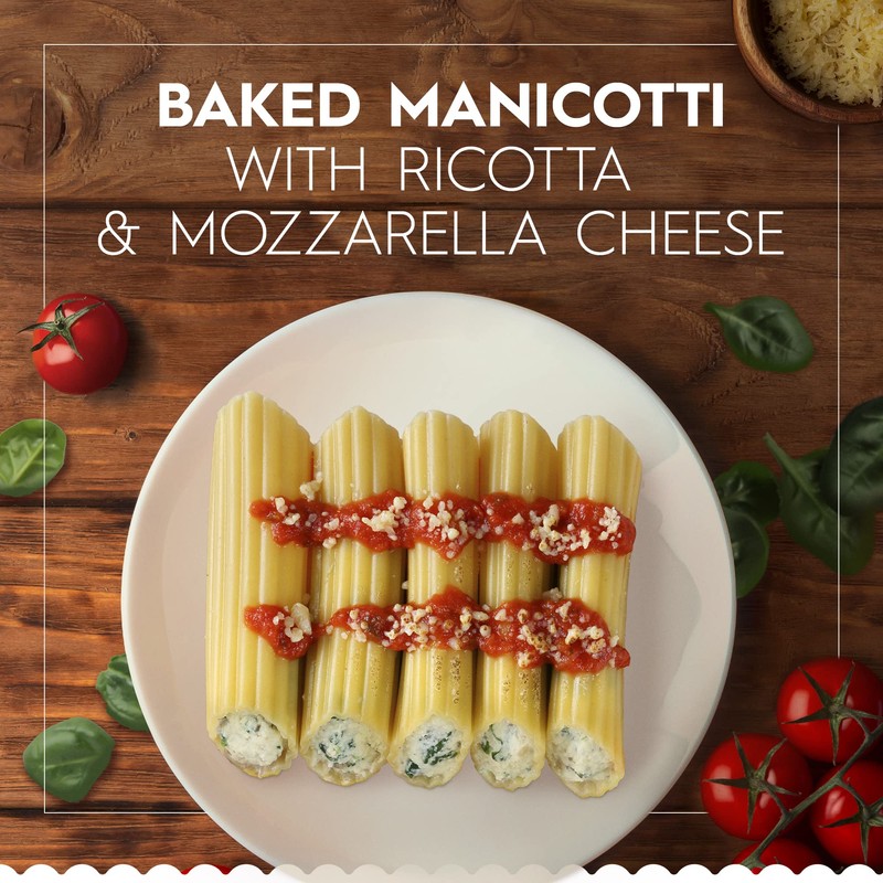 Barilla Manicotti Pasta, 16 oz. Box (Pack of 12) -