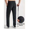 Libin Men's Dress Pants Comfy Lightweight Golf Pants 34" Stretch