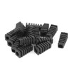 uxcell 15 Pcs Rubber Strain Relief Cord Boot Guard Wire
