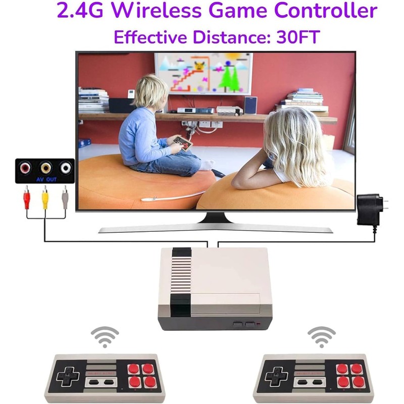 Classic Mini Retro Game Console Built in 820 Classic Games