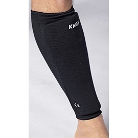 Kwon Shin Pads Fabric CE Black Senior