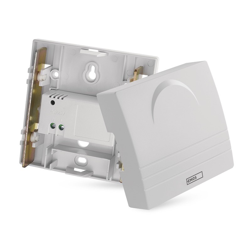 EMOS 2-Wire Doorbell Classic Front Door Gong White Door Bell