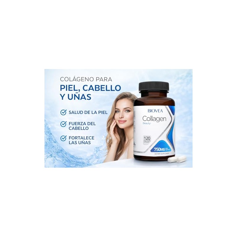 BIOVEA COLGENO HIDROLIZADO Tipo 1 y 3 de 750mg con