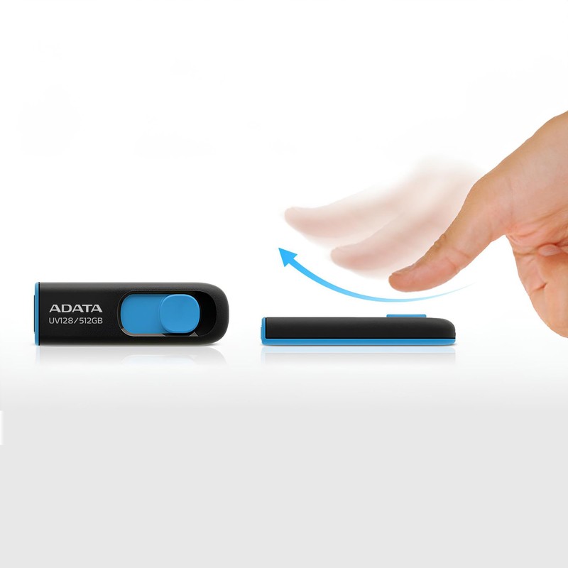 ADATA USB 512GB Type A UV128 AUV128-512G-RBE-I