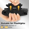 Tactical Flashlight Holster, Rotatable Duty Belt Flashlight Holder, Flash Light