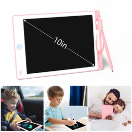 Vicloon LCD Writing Tablet, 10 Inch Colorful Drawing Board Digital eWriter Electronic Graphics Tablet, Kids Doodle & Scribble Boards Handwriting Drawing Pad Lock-Key Learning Writing Board for Kids