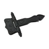 Renovators Supply Manufacturing Shed Door Hinge 5 in. Black Wrought