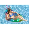 Poolmaster Inflatable Swimming Pool Float Inner Tube, Rainbow Glitter Tiara