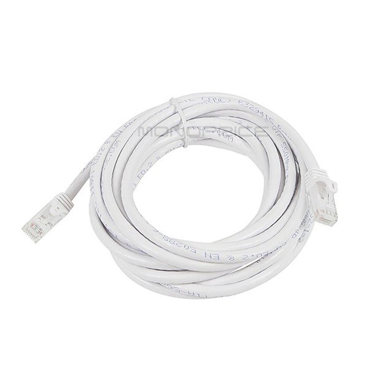 Monoprice 109825 Flexboot Cat6 Ethernet Patch Cable - Network Internet