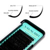 Ellipse Eyelash Extensions 0.2mm D Curl 14mm Flat Eyelash Extension