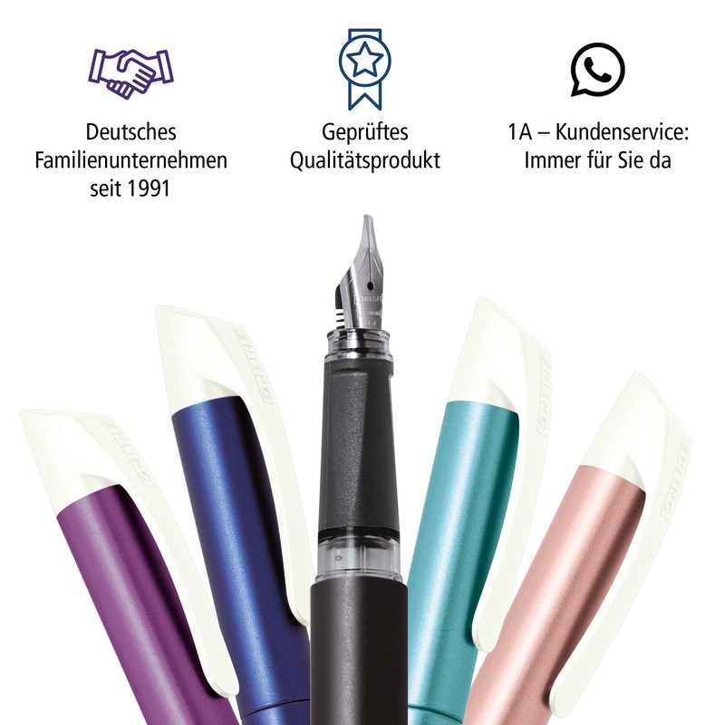 Best Writer Calligraphy Pen Campus Colour Line Metallic Turquoise