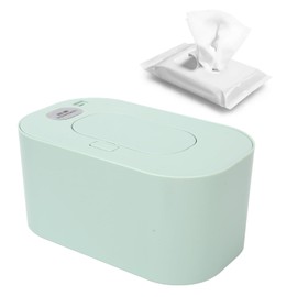 Qcwwy Wet Wipes Heater, Energy-Saving Wet Wipes Heater with Constant Temperature ABS for Toilets (Green)