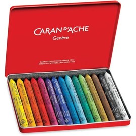 Neocolor I - Pasteles de cera resistentes al agua, 15 colores