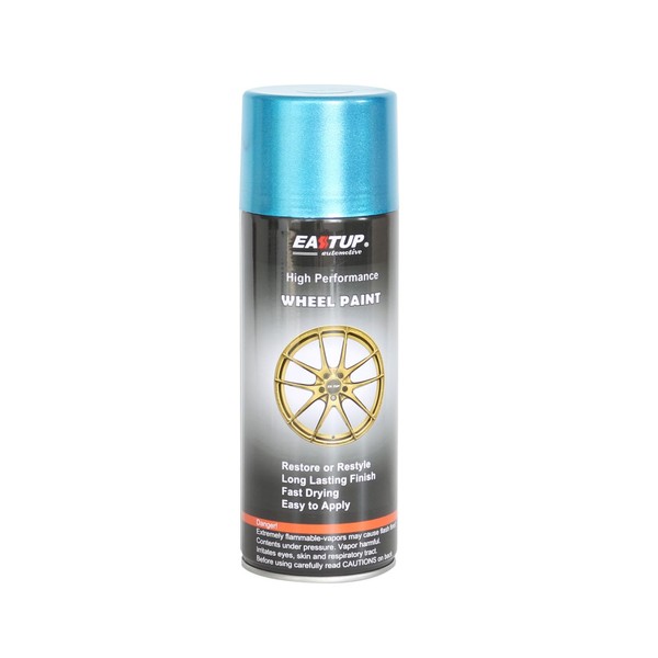 EASTUP Premium Metallic Flash Light Blue Acrylic Enamel Wheel Paint