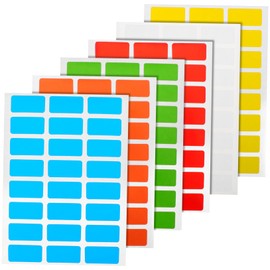 Operitacx 6packungen Farbkodierte Etiketten Abziehbare Sticker Für Organisation Und Beschriftung Büro Schule Und Zuhause Für Vorratsdosen Und Aufbewahrungssysteme